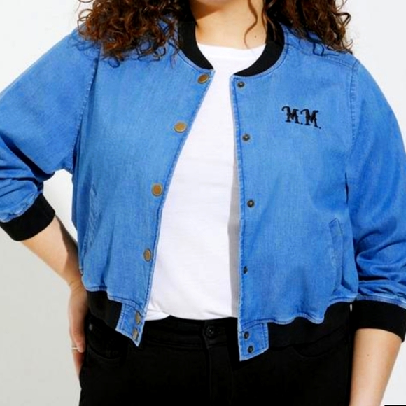 Mickey Cropped Bomber - Picture 2 of 16